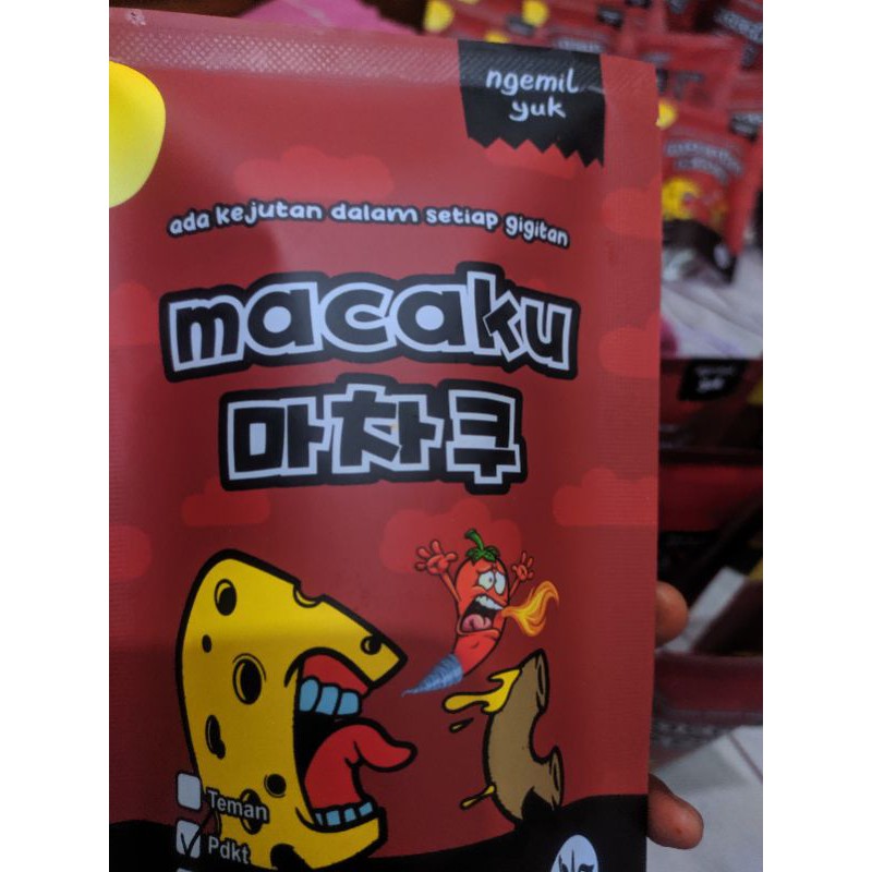 

macaku kripik usus milenial