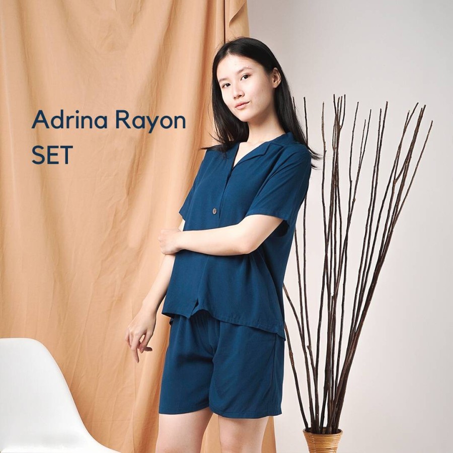 ADRINA Rayon Set / Setelan Rayon Wanita