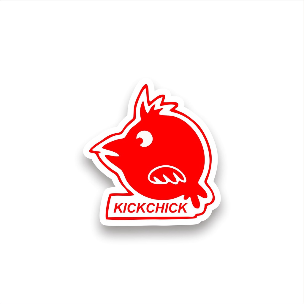 

Stiker brand graftac distro kickchick art lokalbrand