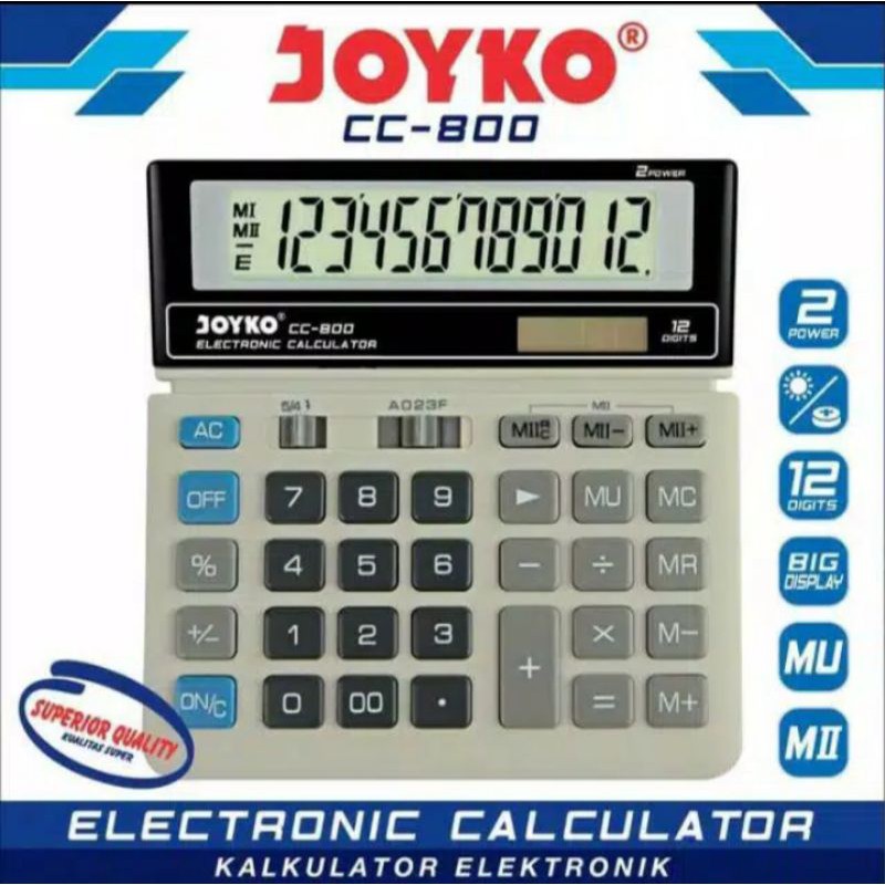 

kalkulator joyko cc-800