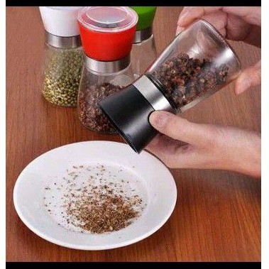 Manual Glass Pepper Grinder - Gilingan Lada Merica