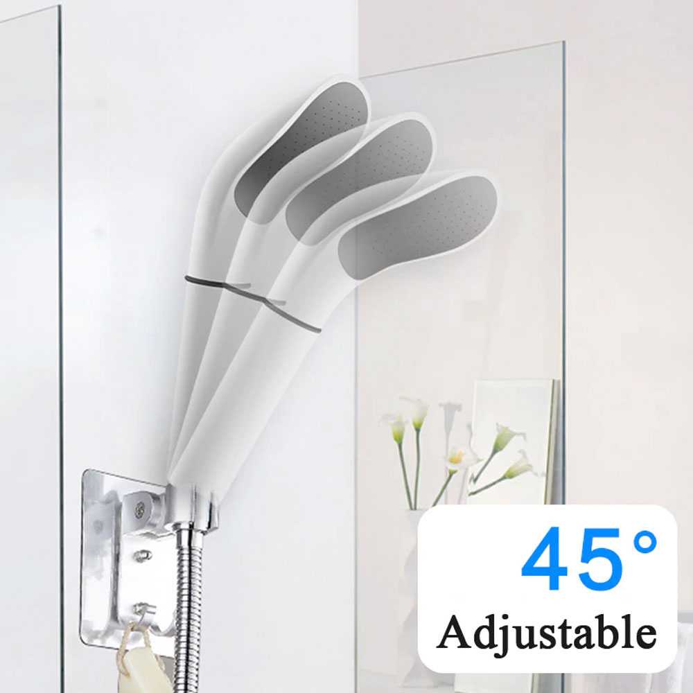 TD-AI01 BShower Penyangga Kepala Shower Holder Drill Free 1/2 Inch - BR-201