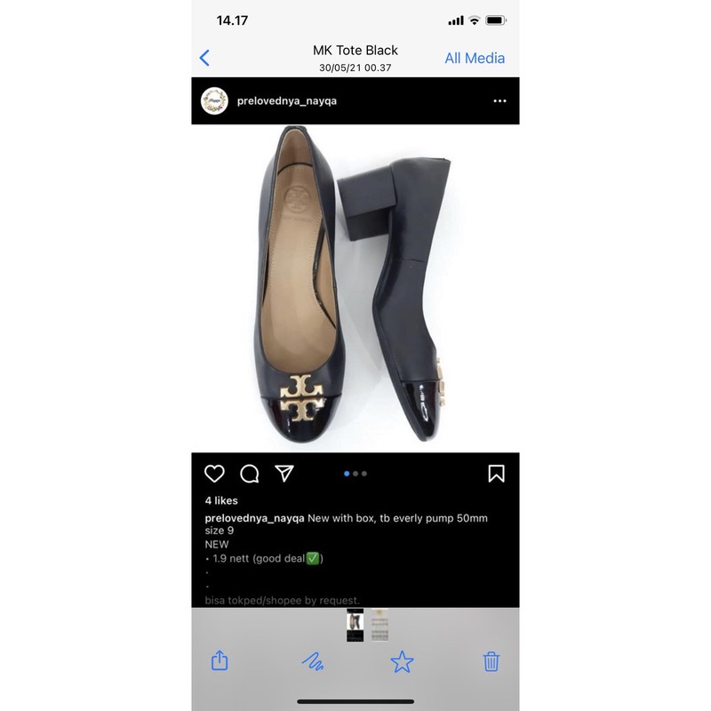 tory burch everly  pump