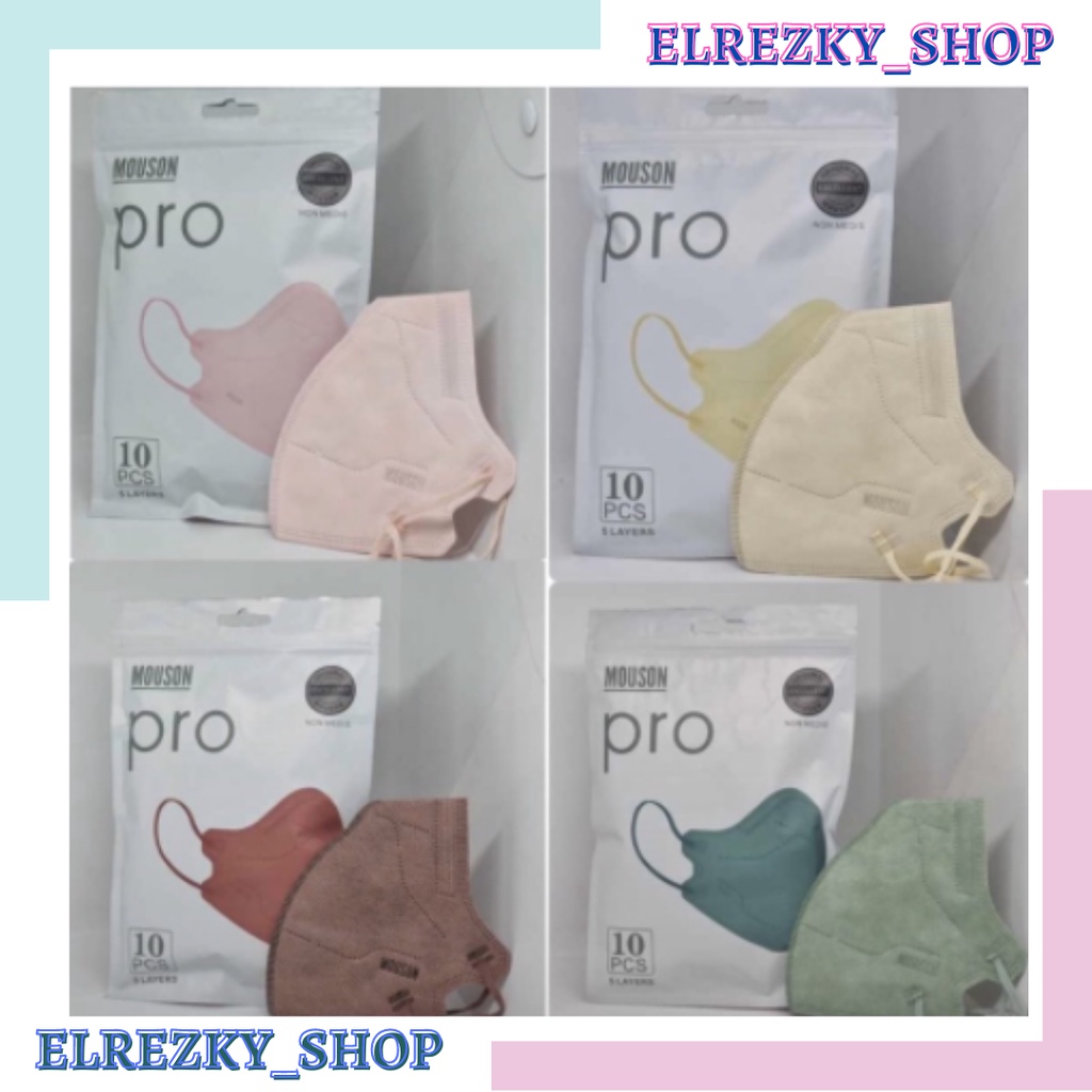 KN95 MOUSON PRO 5PLY - MASKER KN MOUSON PRO