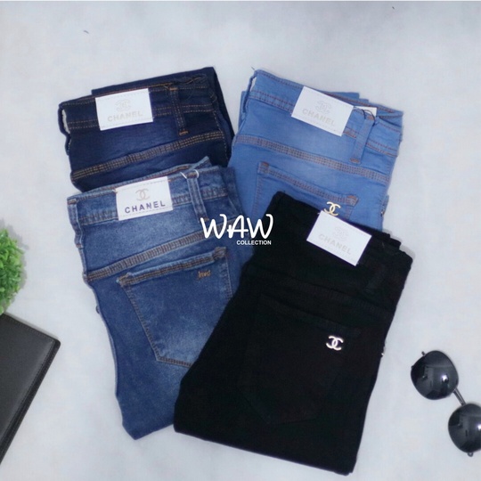 Jeans Wanita Panjang /Soft Jeans Skinny size 27 - 38 [PREMIUM QUALITY]