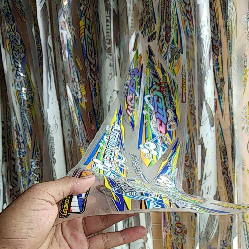 striping transparan hologram VARIO LED 125/150 LED