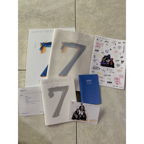 [Booked] Album BTS Mots 7 versi 4 full set- PC jungkook (available)