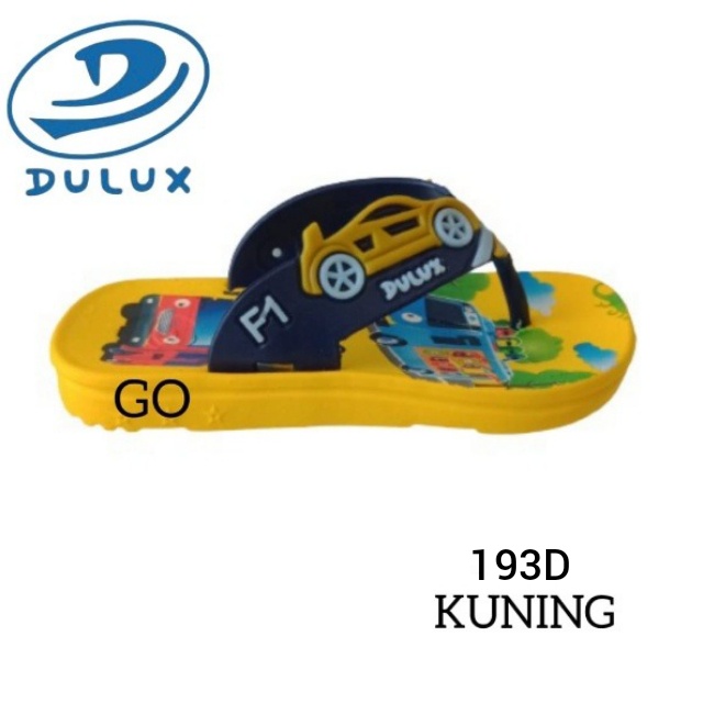 gof DULUX 193 D Sandal Jepit Anak terbaru Warna Warni Karakter Tayo