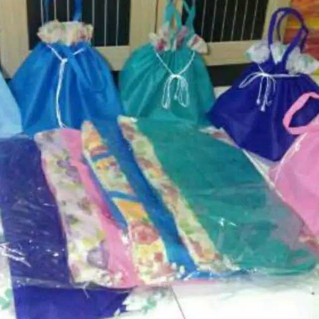 Tas hajatan serut tebal polos 20x20