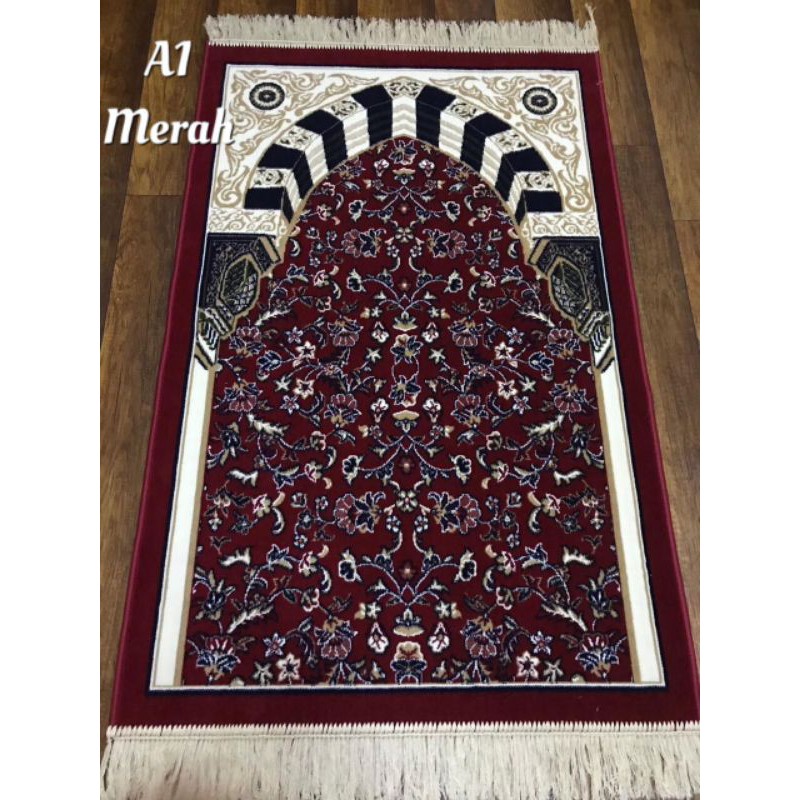 Sajadah Rawdah asli madinah saudi/Sajadah oleh-oleh umroh dan haji