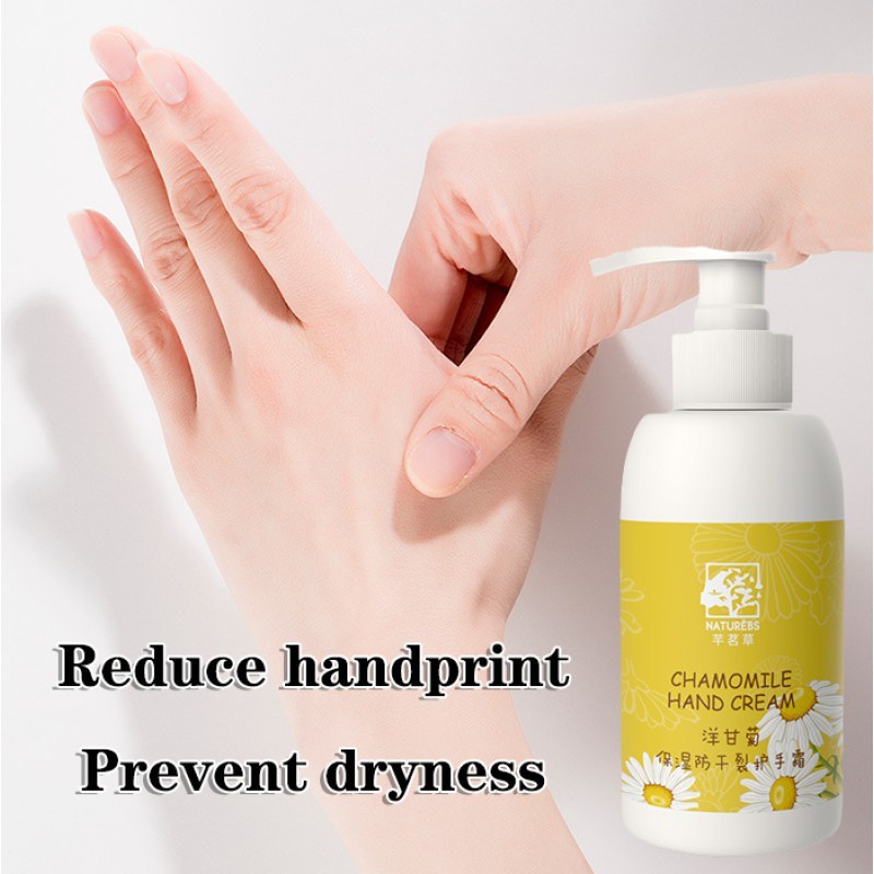 Hand Cream Pemutih dan Pelembab Krim Tangan 200g Kamomil Pelembab Tangan Anti-Wrinkle Foot Dry Peeling Care Lotion Tangan