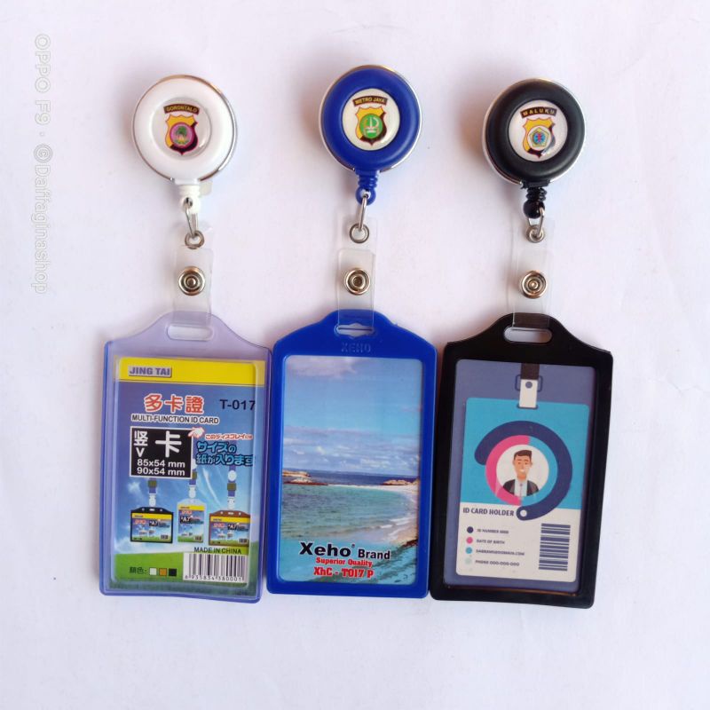 

Gantungan id Card Putar Yoyo logo Polda Metro Jaya