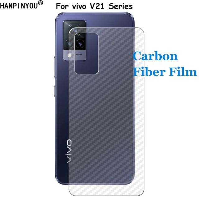 VIVO V27e V27 5G V25e V25 V25 PRO V23 V23e V21 V20 V20 SE BACK SKIN CARBON GARSKIN ANTI GORES BELAKANG