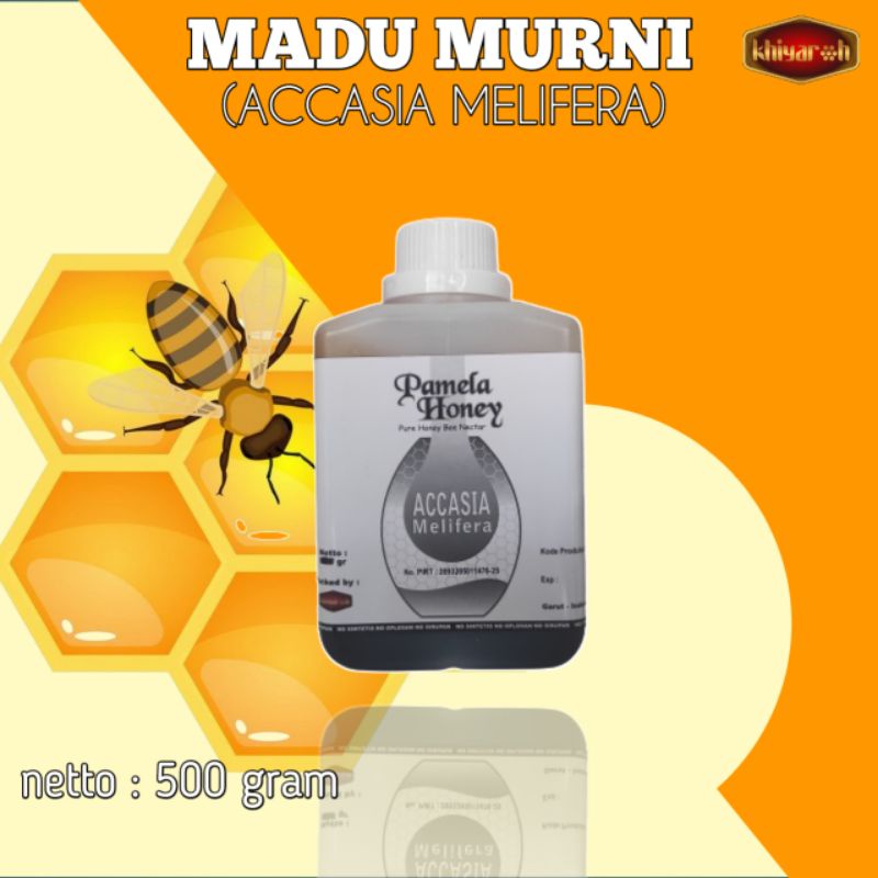 

Madu Murni Kemasan 500 Gram Madu Accasia Melifera