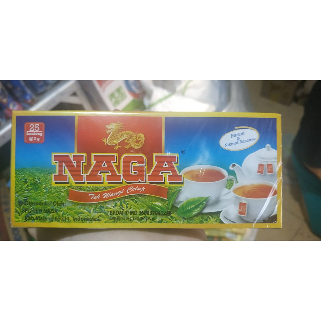 

Teh Naga KOTAK CELUP asli Malang