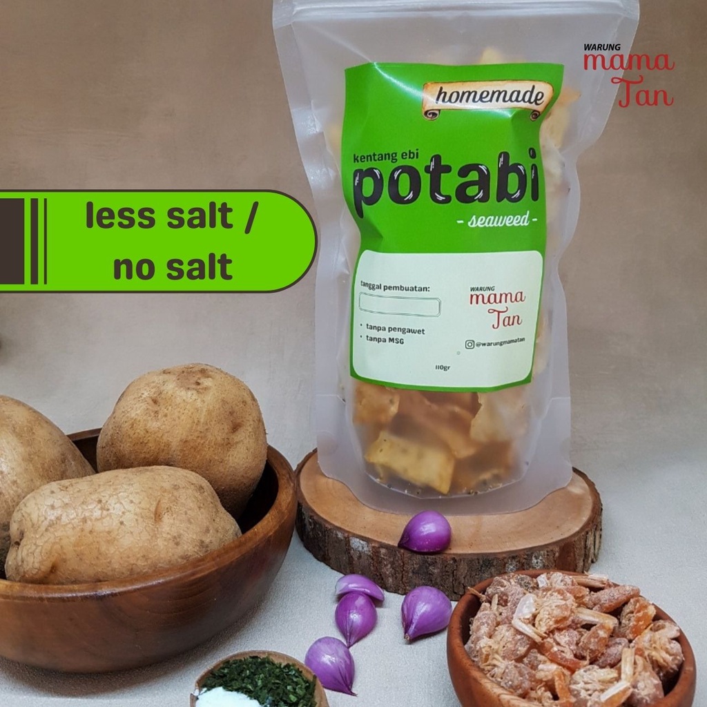 

Custom Keripik Kentang Ebi Potabi Warung Mama Tan-Seaweed