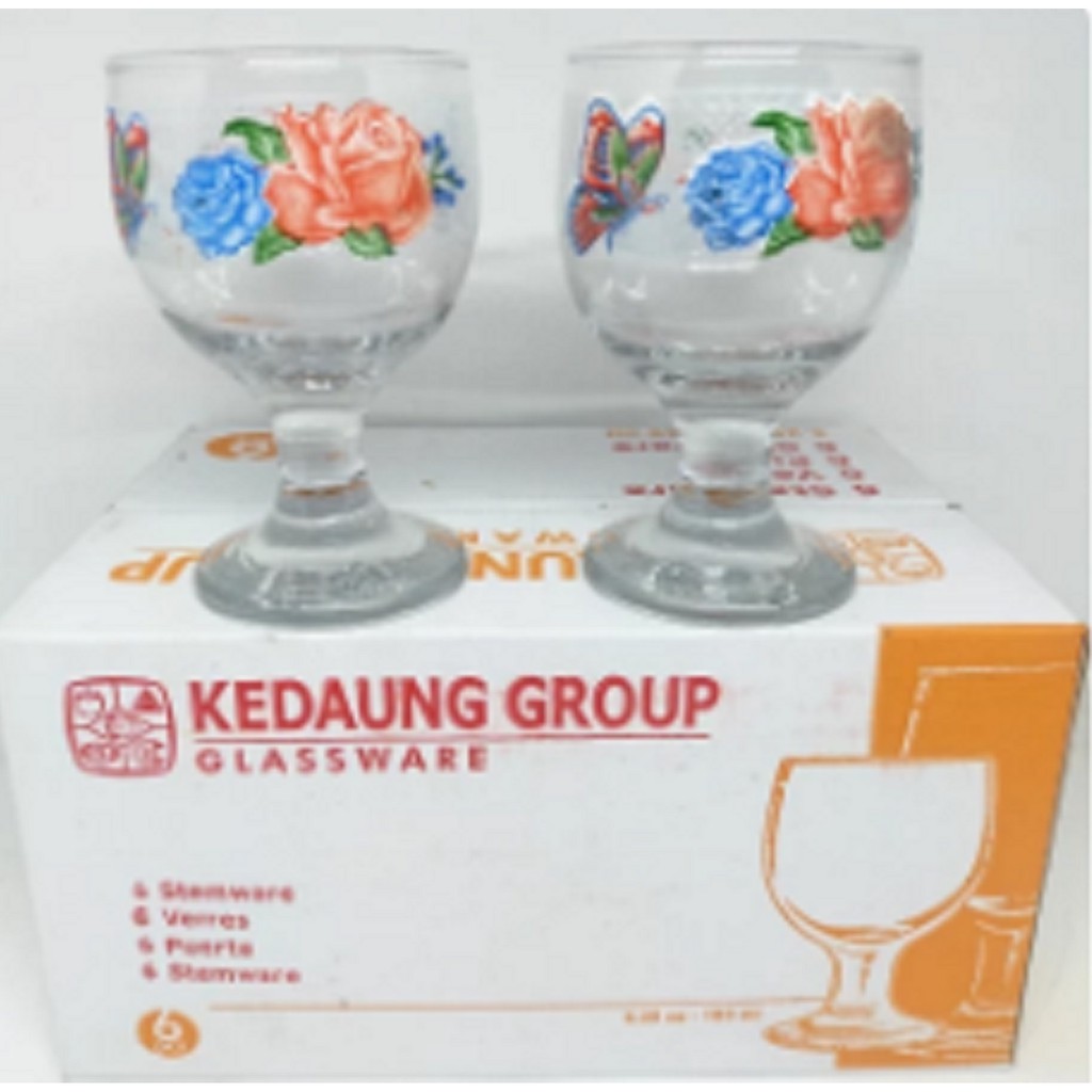 gelas kaki kedaung 185ml