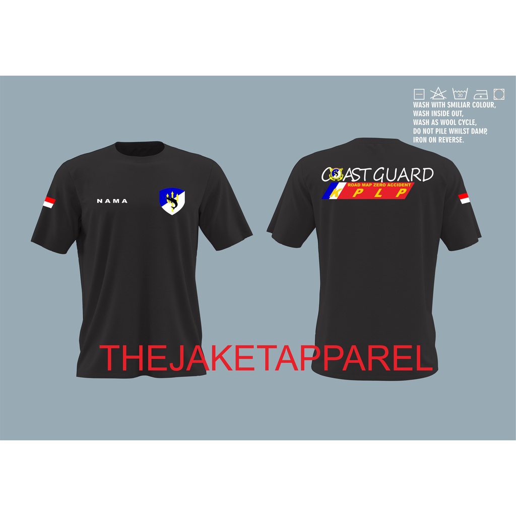 KAOS COAST GUARD / BAJU COASTGUARD