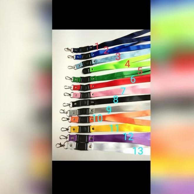 Tali Id Card/Tali Lanyard Dan Tali Leher Barang Diskon