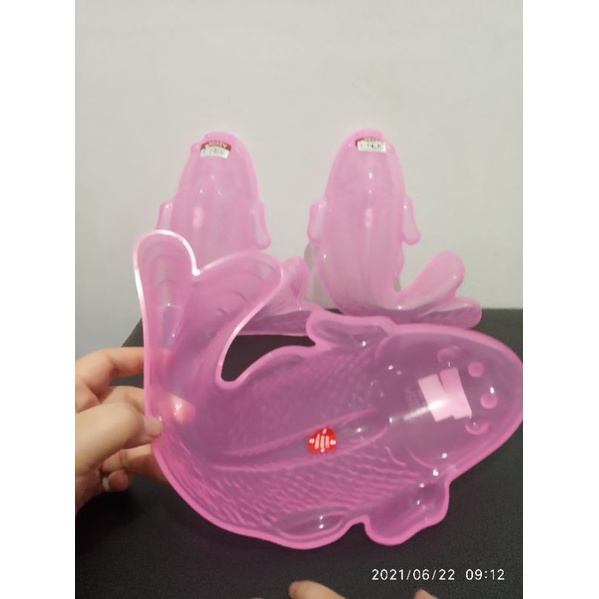 cetakan ikan koi besar/cetakan puding koi/cetakan agar agar koi/cetakan plastik ikan koi