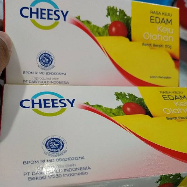 

Keju Edam & Keju Olahan Cheesy