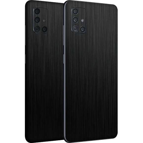 Skin Exacoat Samsung Galaxy A51 Garskin - Titanium Black-1