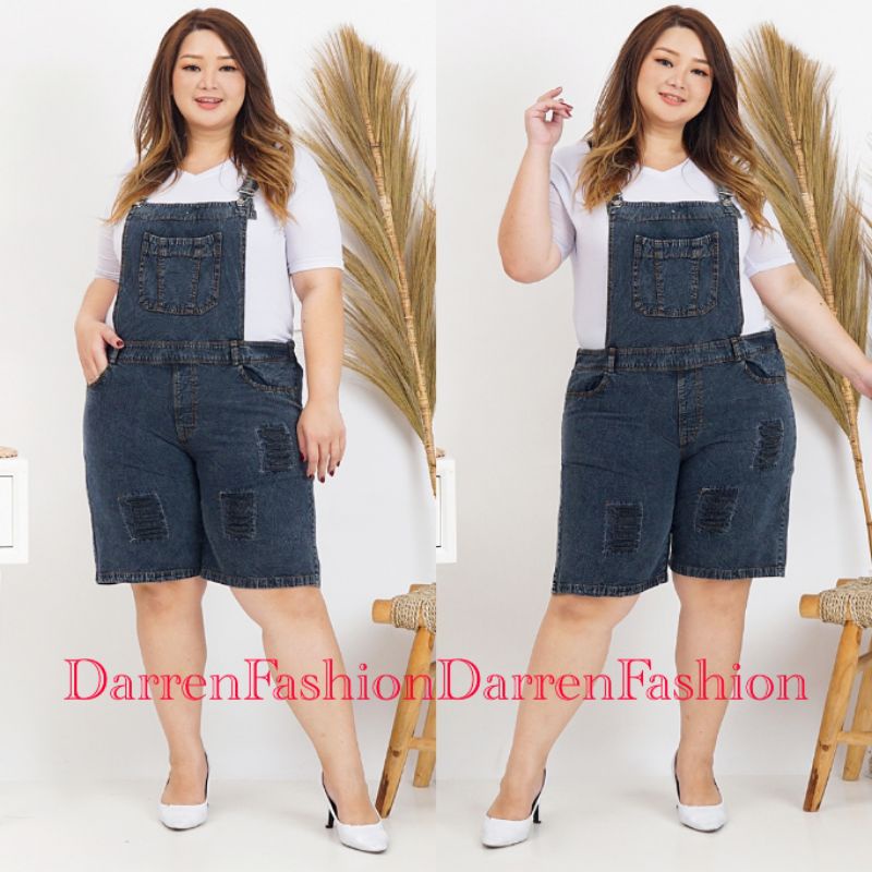 Celana Pendek Overall Duma Jeans Denim Jumbo