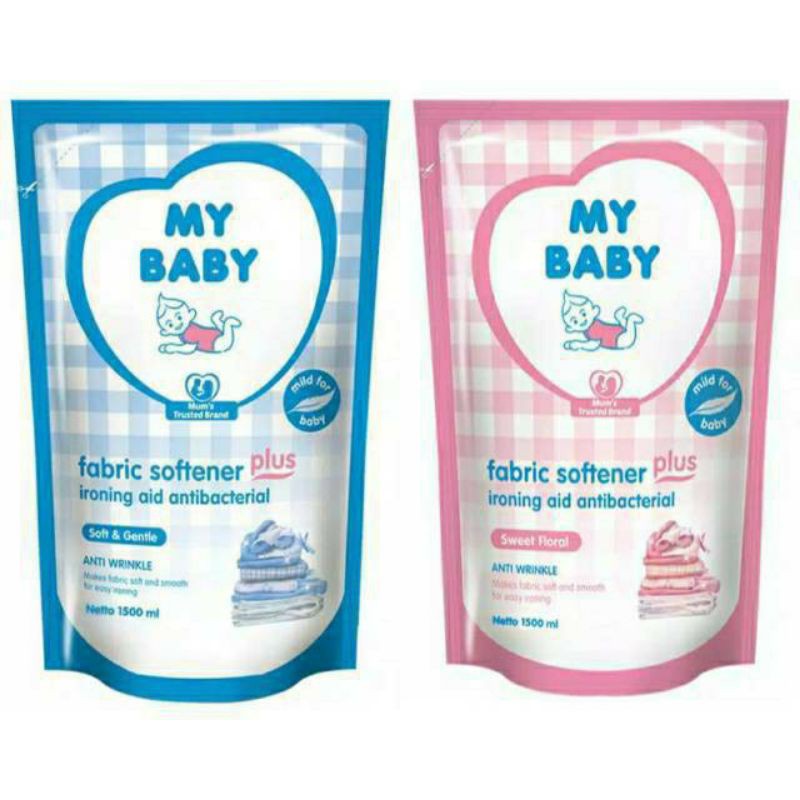 My Baby Fabric Softener + Ironing Aid 700ml- PELEMBUT Pakaian Bayi
