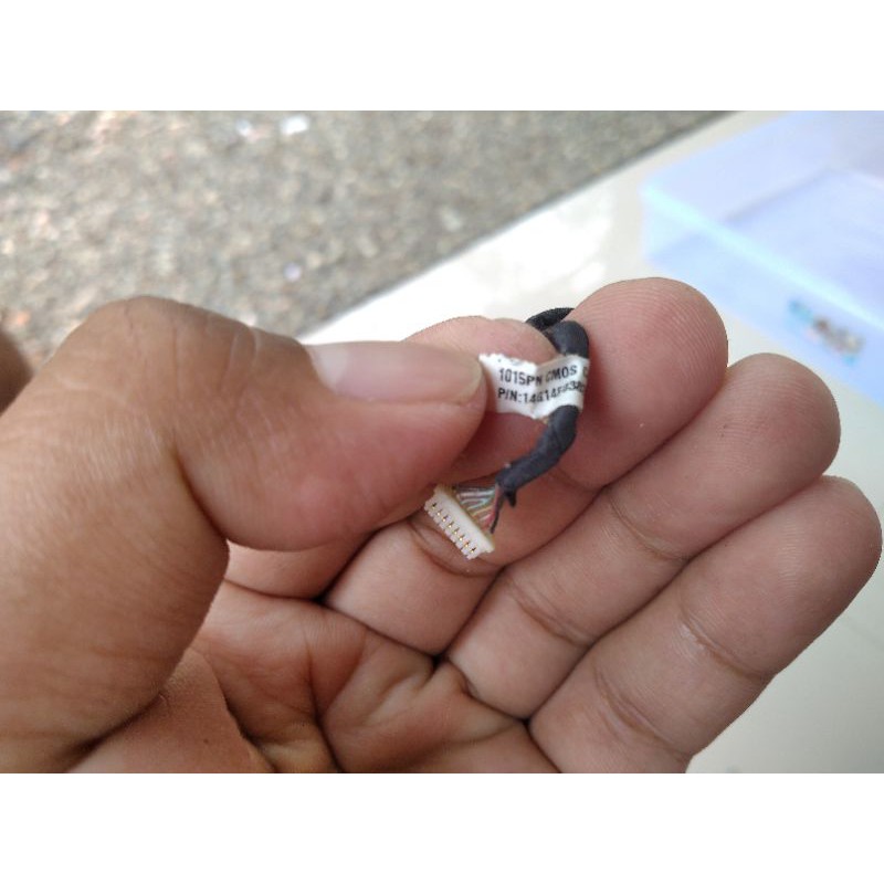 Kabel cable fleksibel flexible fleksi flexi mobo ke baterai cmos c-mos laptop Asus Eee PC 1015B