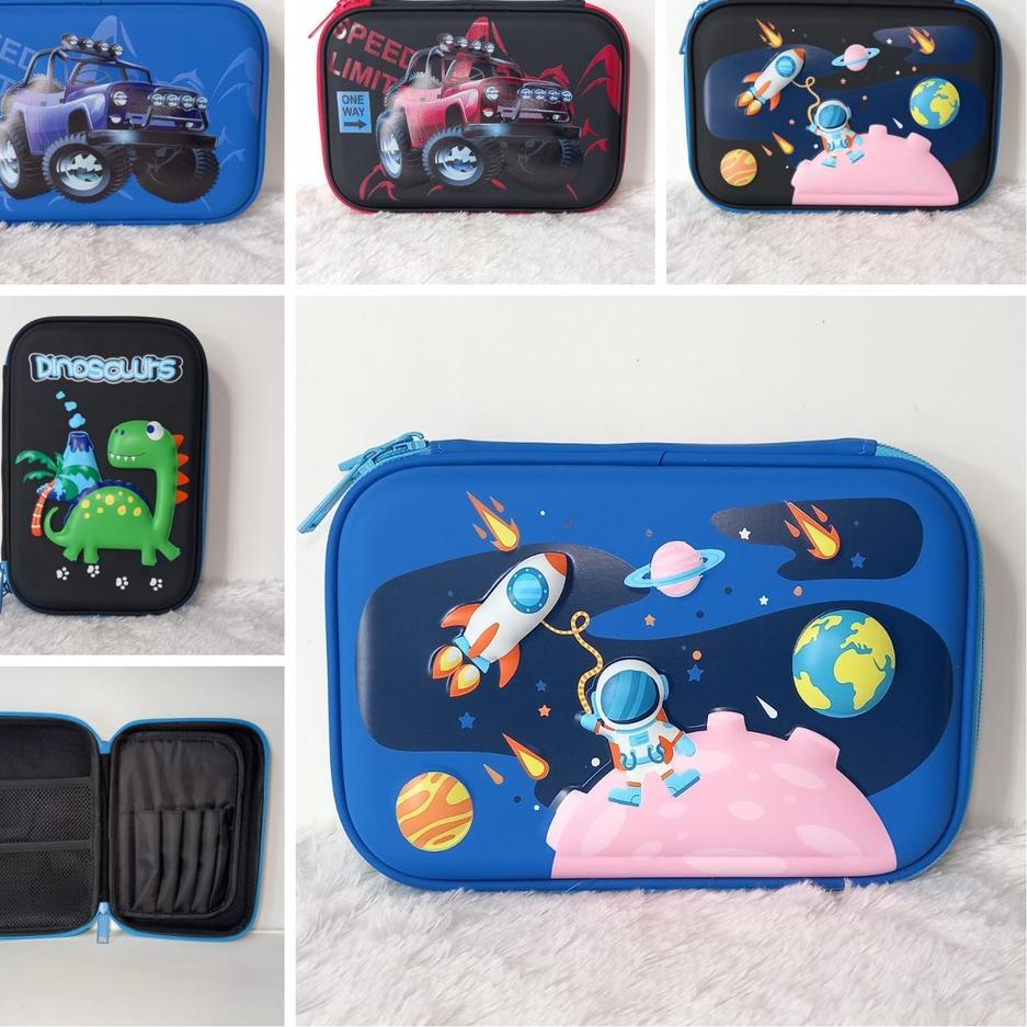 

New - Tempat Pensil Kotak pensil 3D motif cowo bahan EVA untuk anak Tempat pensil anak sekolah !!