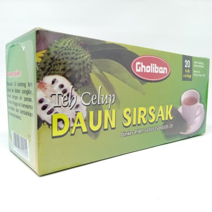 

Teh Celup Daun Sirsak Gholiban 20 sachet