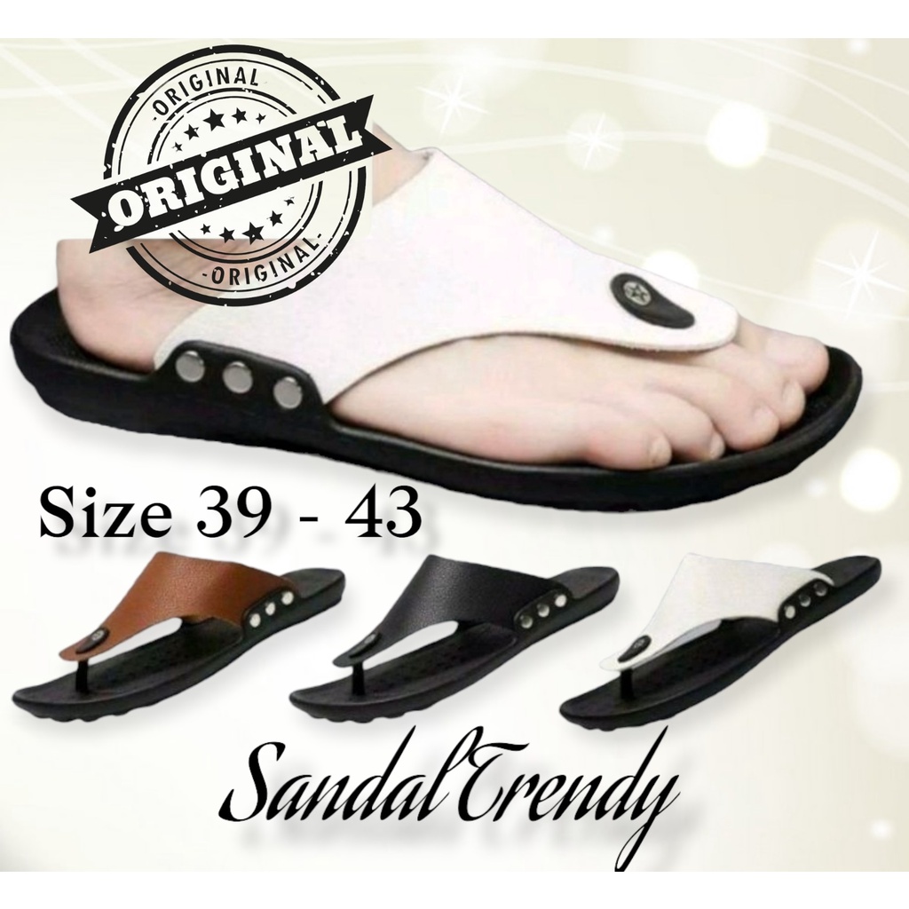 COD/Bayar ditempat - sandal finetic trez berbagai warna, sandal pria, sandal japit laki laki , sandal distro, sandal terbaru, sandal pria kulit, sandal pria dewasa, sandal kekinian original  real pict by mix max store