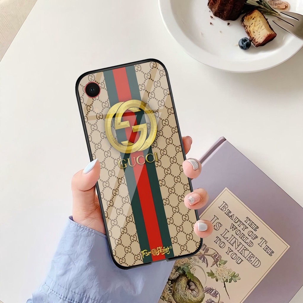 (GC 06) Softcase Kaca Iphone XR - Kesing Kaca Iphone XR - Case Cantik Iphone XR - Case Kekinian Ipho