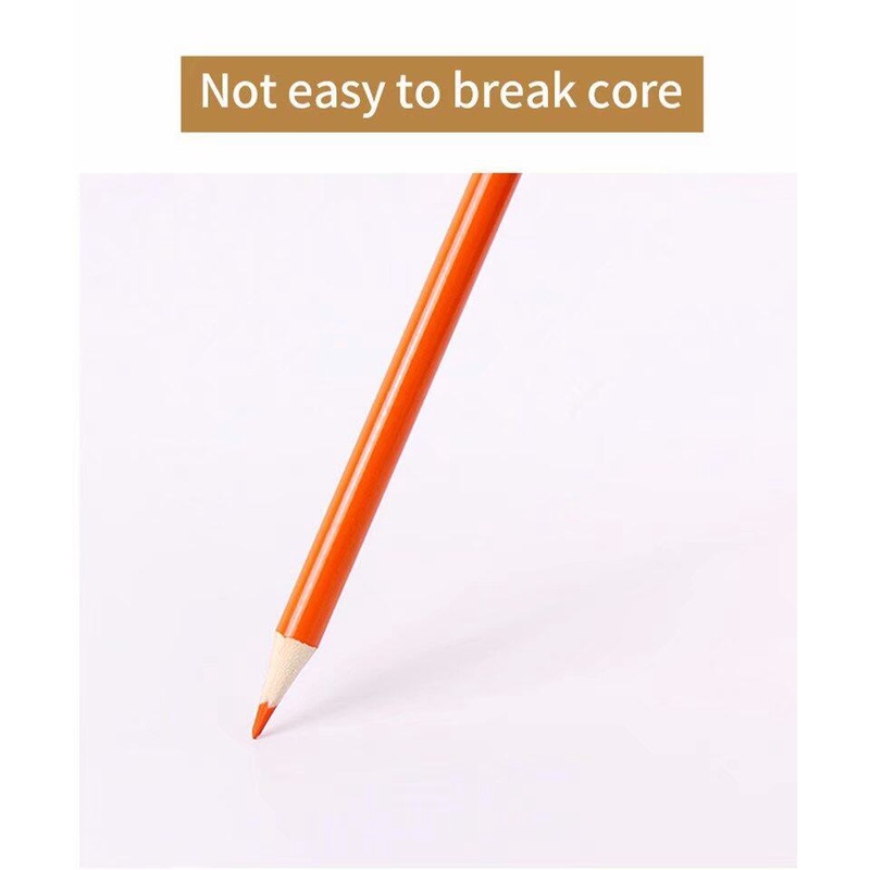 

Slayershop 160 /120/72/48 Warna Minyak Profesional Pensil Warna Set Artis Lukisan Sketsa Kayu Warna