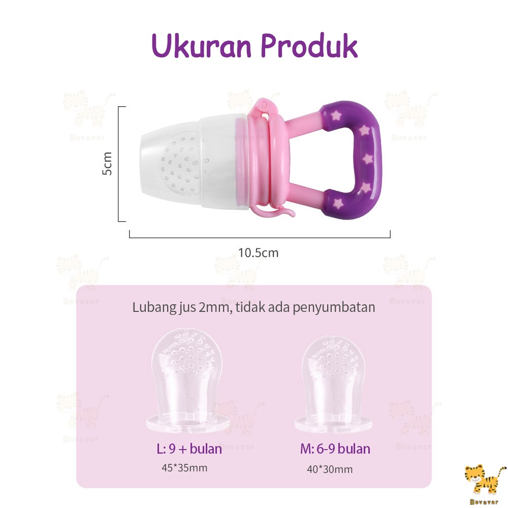 Halobaby Baby Fruit &amp; Food Feeder Empeng Buah Bayi / Baby Fruit Feeder