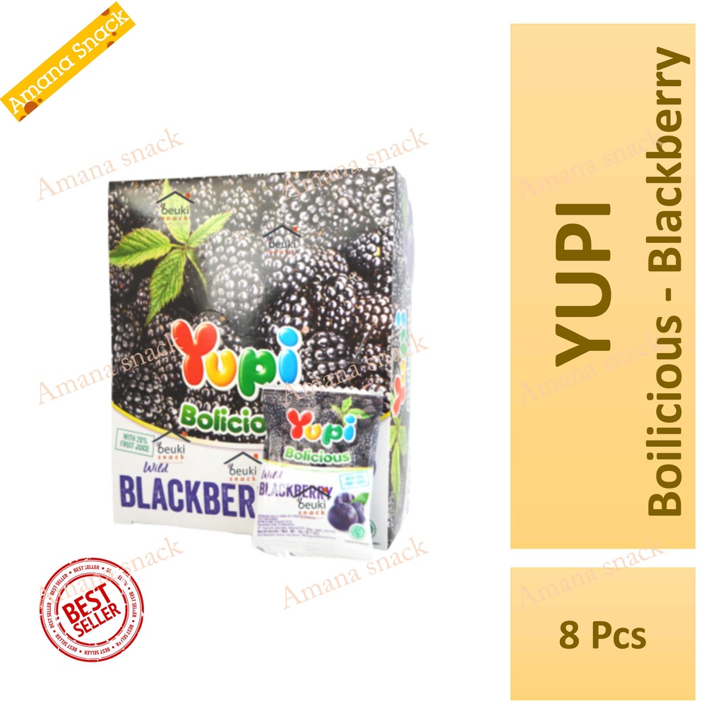 YUPI BOLICIOUS - Wild Blackberry