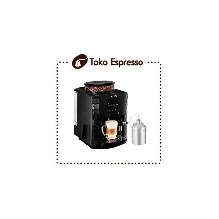 Krups EA 8160 Mesin Kopi Otomatis - Espresso, Lungo, Cappuccino