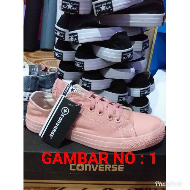 SNEAKERS TERBARU PULL PEACH  FREE BOX