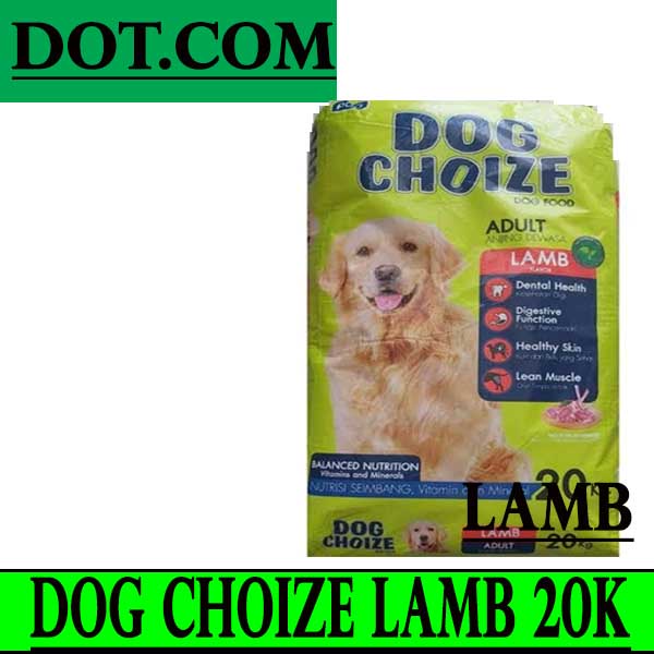 Dog Choize Lamb 20kg