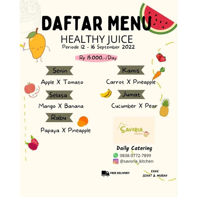 

PAKET JUS MIX BUAH BUAHAN