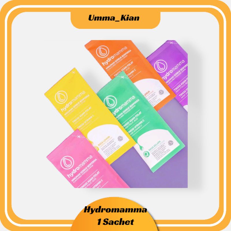 Hydromama  minuman ibu hamil/hydromamma 1 Sachet Exp 2024