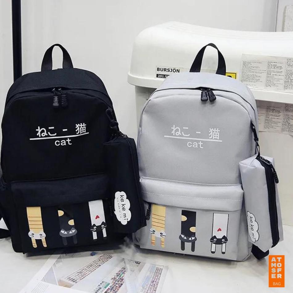 MAIN SALE Atmosfer Bags Tas Sekolah Perempuan Ransel Anak Untuk TK SD SMP Fashion Bag Murah