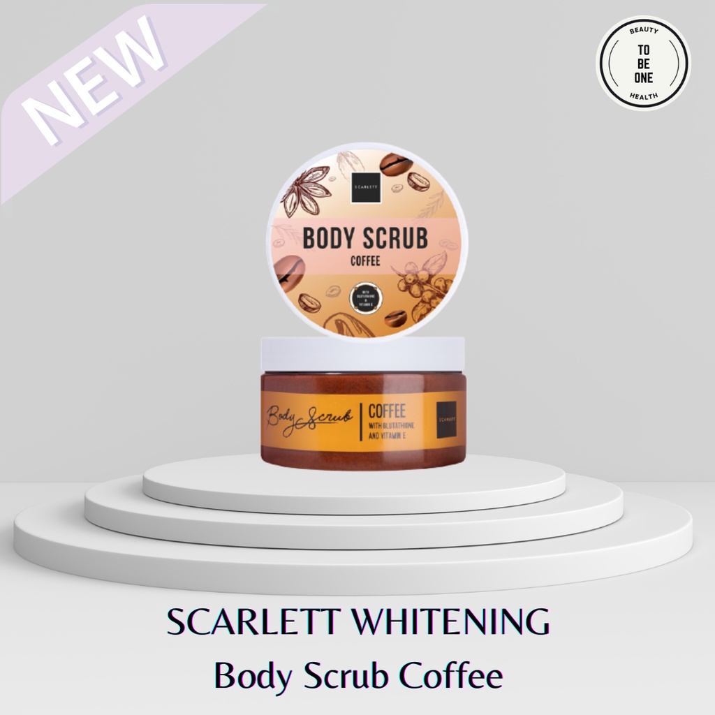 Jual (BISA COD) Scarlett Whitening Body Scrub Coffee (LULUR) Shopee
