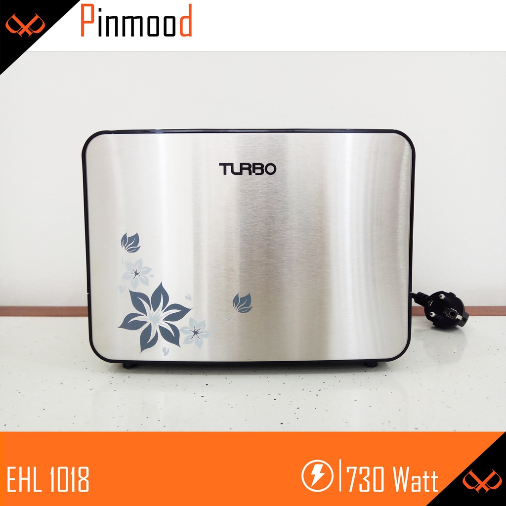 TURBO TOASTER / PEMANGGANG ROTI EHL-1018 MURAH POP UP  MENGHANGATKAN DEFROST