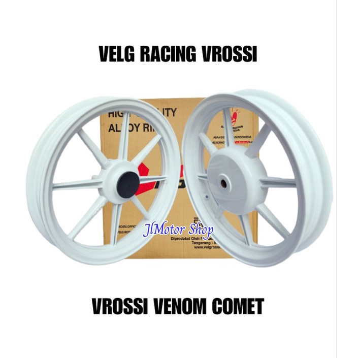 Velg Racing V Rossi Mio J Fino Soul GT Xride Vario 110 125 150 Beat Scoopy Spacy Genio Model RCB VENOM Comet