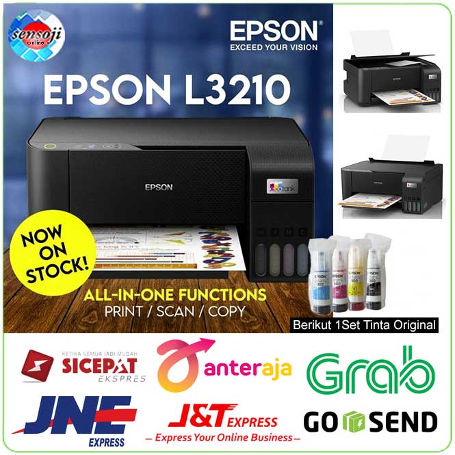 printer epson l3210 print scan copy   epson printer l3210   ecotank epson l3210 pengganti l3110 gara