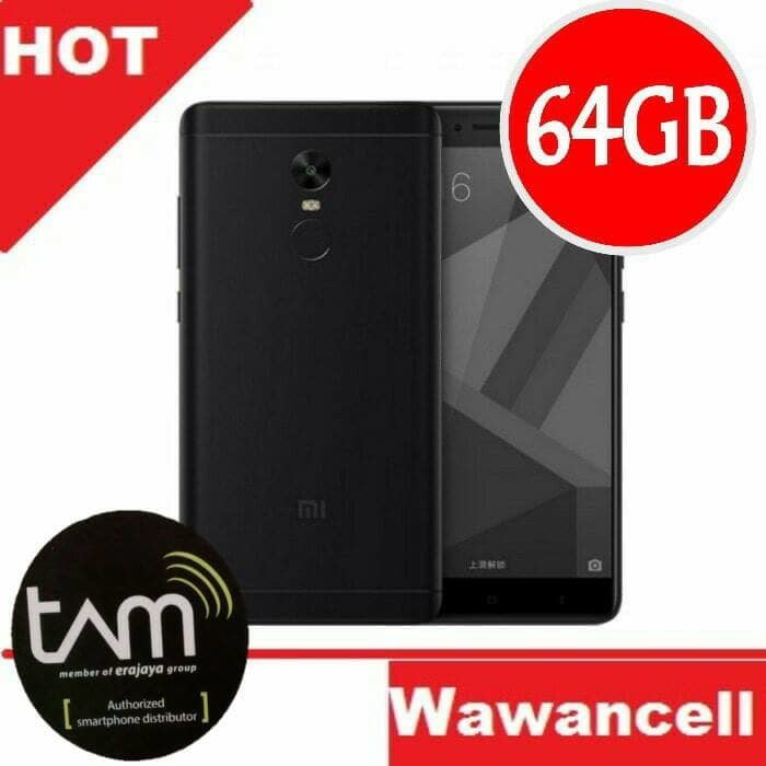 Xiaomi Redmi Note 4 x / 4x Ram 4GB 64GB (4/64 GB) High Eidition Black