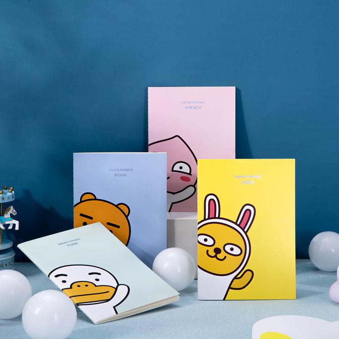 

Deli Buku Tulis Series Kakao Friends Karakter Lucu A5 B5 Isi 4pcs/pack - A5 40Halaman Kode 273
