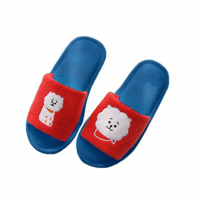 SANDAL HOTEL RUMAH ANJING PUTIH MERAH TATAK BIRU