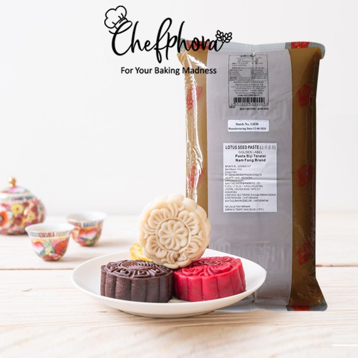 

Isian Filling Kue Bulan Mooncake Nam Fong White Lotus Lian Yong 5Kg